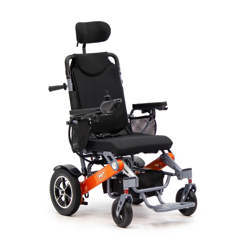 Кресло-коляска Met для инвалидов с электроприводом Compact Plus EK-103.
