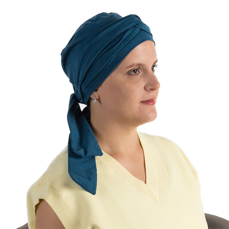 Убор головной Golova Мари 77-19-O-PETROL петроль.