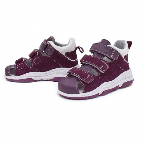 Сандали Orto-Care для девочек D-718-77/07KN сиреневые. Изображение 3 из 3