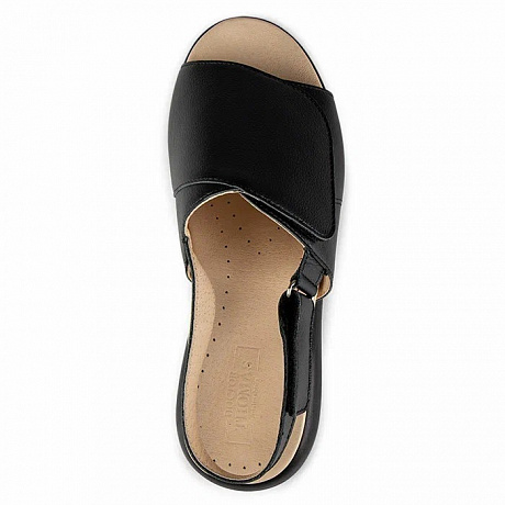 Сандалии ортопедические Dr Thomas женские DTD-253-1 черные. Изображение 3 из 5