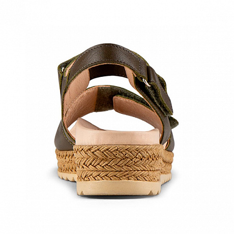 Сандалии ортопедические Dr Thomas женские DTD-252 зеленые. Изображение 4 из 5