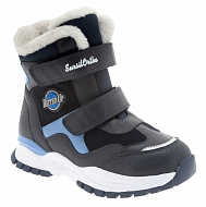 Ботинки ортопедические Сурсил-Орто с шерстью для мальчиков A35-230 синий/голубой.