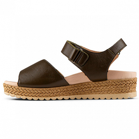 Сандалии ортопедические Dr Thomas женские DTD-252 зеленые. Изображение 3 из 5