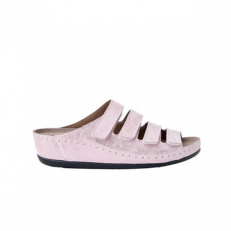 Сабо Luomma повседневные женские LM-703N.046B розовое серебро. Изображение 2 из 4